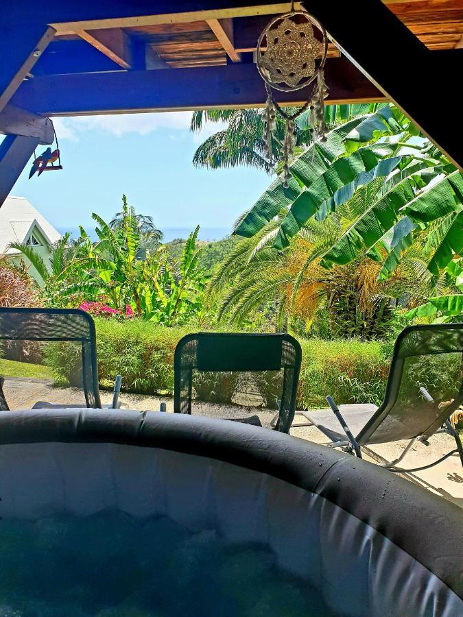 Gite 4 Etoiles, La Vieille Sucrerie St Claude Guadeloupe, Jacuzzi Spa Privatif, Vue Exceptionnelle Sur La Mer Des Caraibes Бас-Тер Экстерьер фото