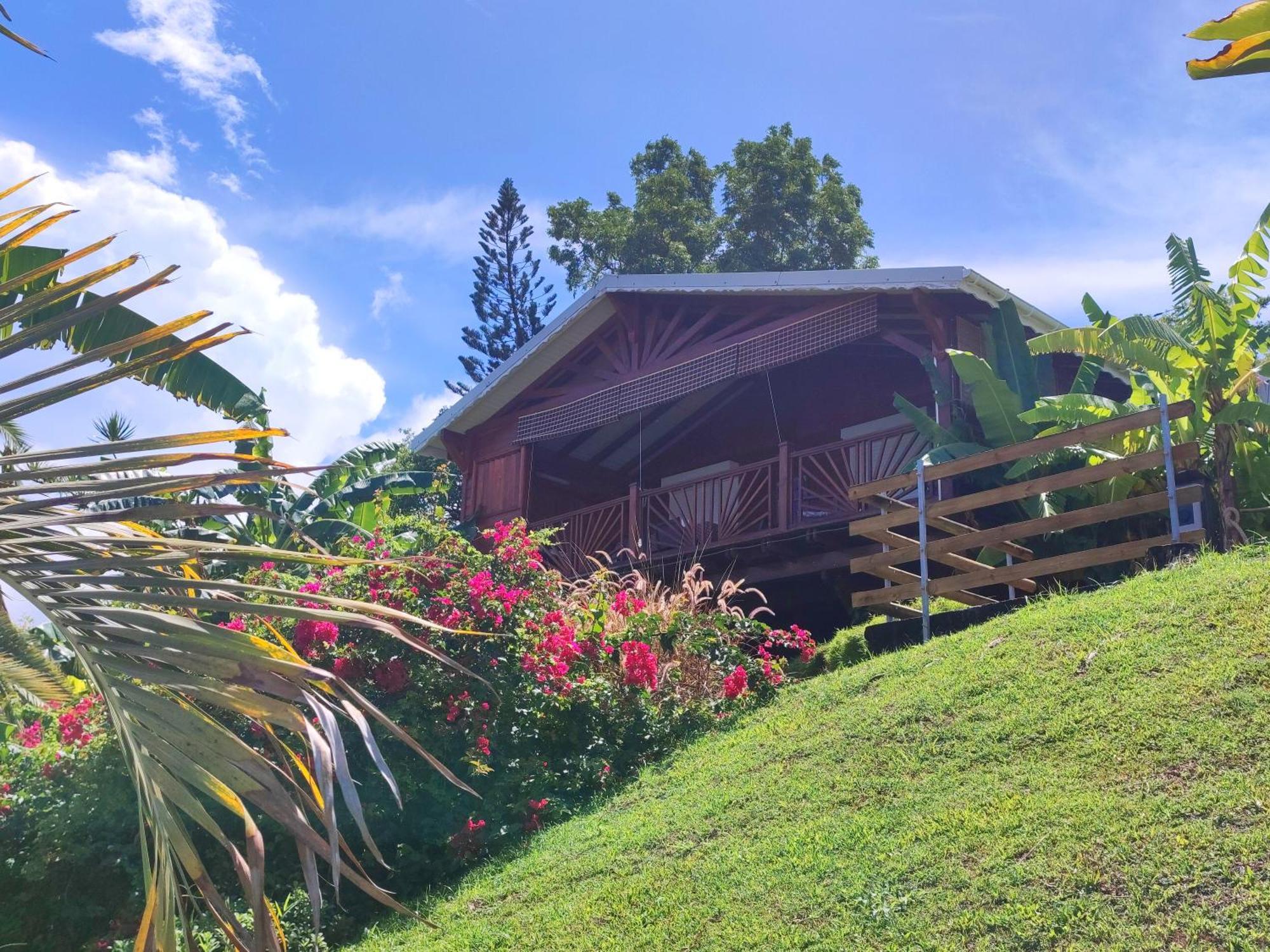 Gite 4 Etoiles, La Vieille Sucrerie St Claude Guadeloupe, Jacuzzi Spa Privatif, Vue Exceptionnelle Sur La Mer Des Caraibes Бас-Тер Экстерьер фото