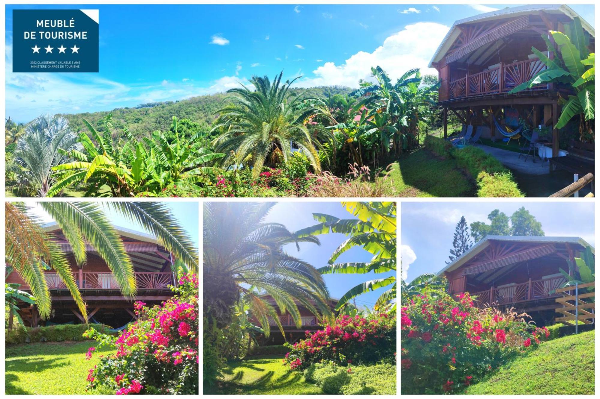 Gite 4 Etoiles, La Vieille Sucrerie St Claude Guadeloupe, Jacuzzi Spa Privatif, Vue Exceptionnelle Sur La Mer Des Caraibes Бас-Тер Экстерьер фото